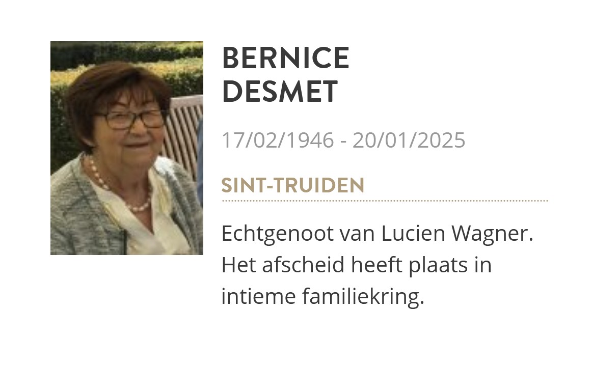 Bernice Desmet